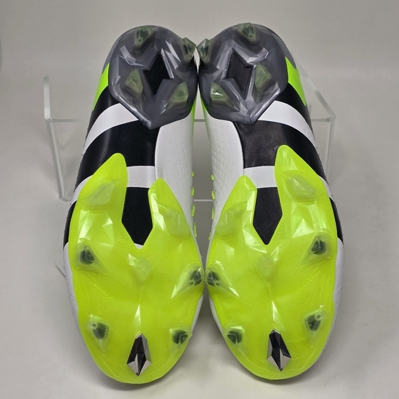 Adidas Predator Accuracy.1 FG Soccer Cleats GZ0035 Mens Size 6 White Black New - Picture 12 of 12